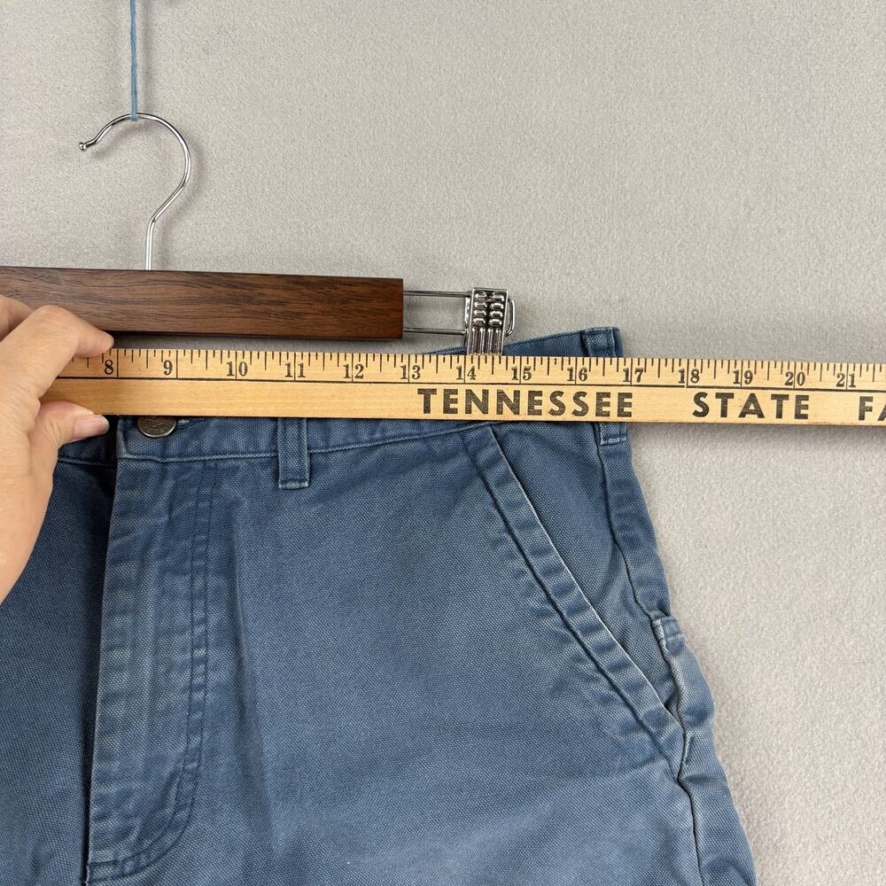 Patagonia Stand Up Shorts Mens 35 Blue Organic Cotton Canvas Chino 4.5" Inseam - Picture 6 of 12